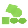 5Pcs Silicone Trivet Mat Square Round Honeycomb Hot Pad Non