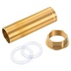 sourcing map 1 Pcs 3.94 Inch Faucet Extension Mounting Pipe