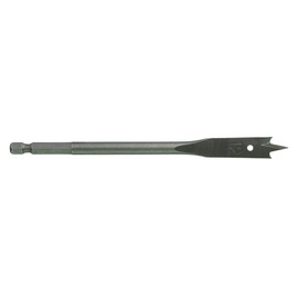 Milwaukee 1200SPE Flat Wood Drill Bit Diameter 12 mm Length 152 mm Hex Shank 1/4 Inch with Centre Point