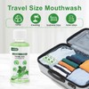 Travel Size Mouthwash Bulk Mini Fresh Mint Portable Mouthwash Individual