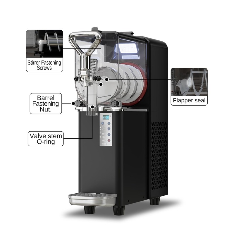 Slushy Machine Parts, Slushy Machine Handle Slushy Machine Accessories for