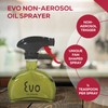Evo Oil Sprayer Glass, Non-Aerosol for Olive, Cooking Oils, and