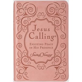 Jesus Calling, Pink Leathersoft, with Scripture References Enjoying Peace in His Presence (A 365-Day Devotional)                                      