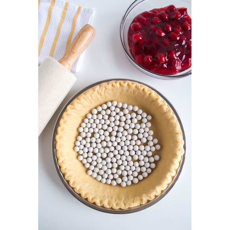Fox Run Ceramic Pie Weights, 11-Ounce