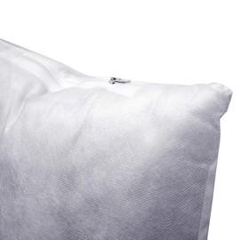 Fairfield Poly-Fil Basic Inserts Ideal, Travel Pillows, and Home Decor, Zippered, Non-Woven Cover, Spot Clean, 16” Square, White