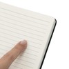 A5 Notebook Ruled Lined Journal with Faux Leather Hardback Cover