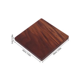 DIYEAH Pack of 2 Untreated Walnut Wood Panels Strong Walnut Plywood for Engraving Burning Cutting DIY Furniture Creative Woodwork