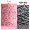 3 Rolls 2 mm x 100 m Cotton Macrame Cord