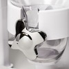 Zevro /GAT201C Indispensable Dry Food Dispenser, Dual Control, White/Chrome
