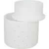 Milky Stampo per formaggio con coperchio pressato Ø 110 mm
