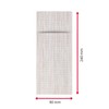Westmark 6 Napkin / Cutlery Pockets, 24 x 9 cm,