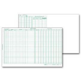 5Forms 125021N Topwrite Payroll Journal 17 x 11" Qty 15