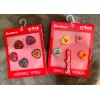 CROCS X SWEETHEARTS Conversations JIBBITZ Charms Uniquely You 2 Sets