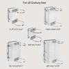 Gratury Pole Mounting Kits, Adjustable Clamps for Pole Diameters 2"