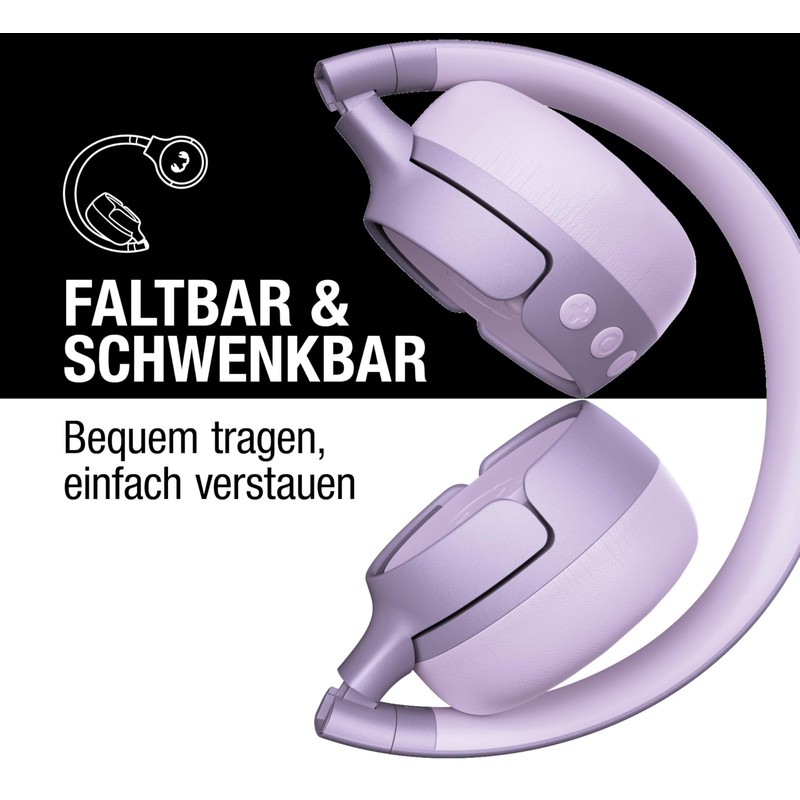 Fresh 'n Rebel Code Fuse Bluetooth Headphones On-Ear Wireless 30