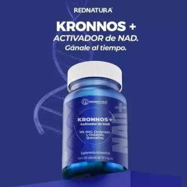 Rednatura Nad Kronnos+ N-acetil , L-glutation 30 Caps Sabor Sin Sabor