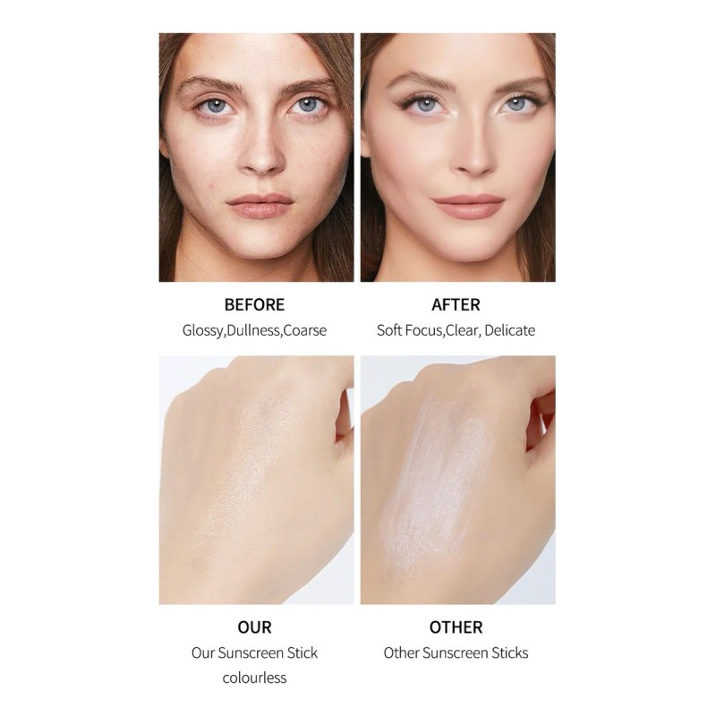 Protector Solar En Barra Mineral Transparente, Protector Sol