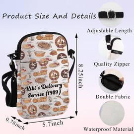 PLITI Anime Inspired Crossbody Bag Animated Movie Gift Anime Character Gift For Japan Anime Lover (Delivery Service ZCbagCA)