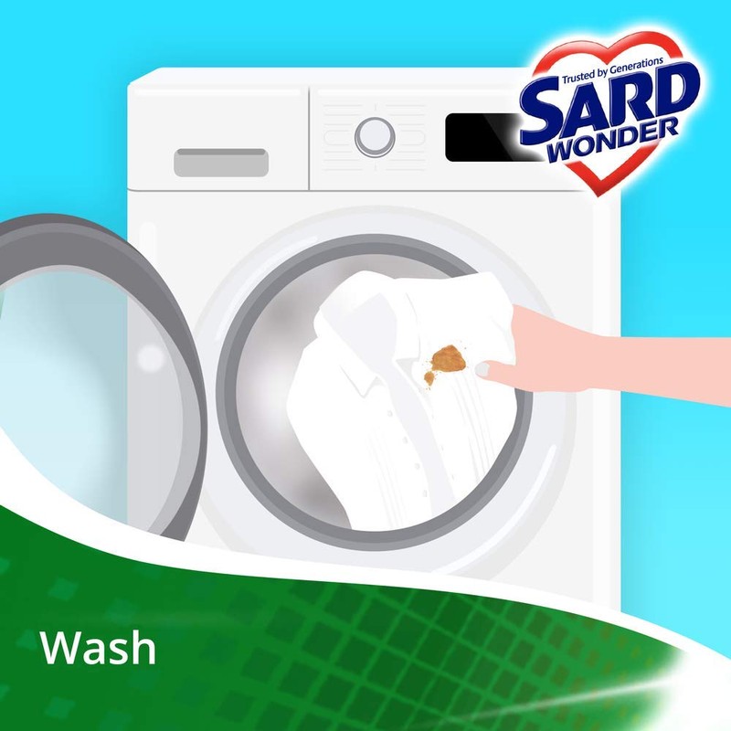 Sard Wonder Concentrated Stain Remover Wonder Stick,100g, with Eucalyptus