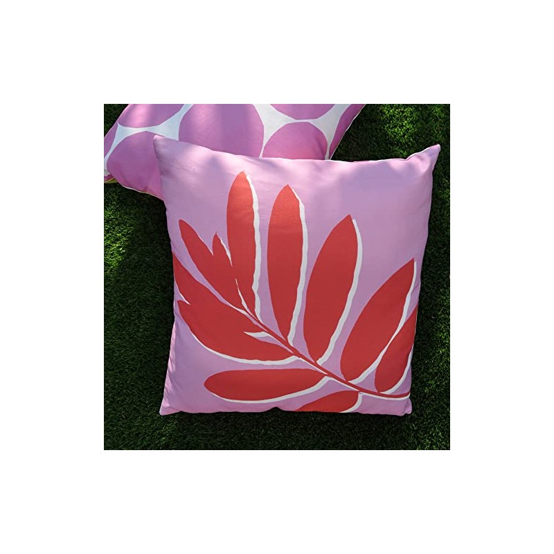 Fusion - Leaf Print - Outdoor Cushion Cover - 43