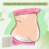 Neer 100 Pcs Tummy Liners for Sweat White Thin Cotton
