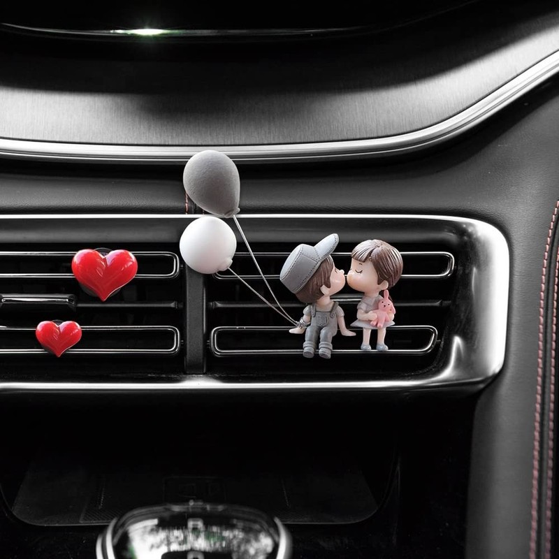 MiOYOOW Auto Lufterfrischer Entlftungsclip, S?es Paar Auto Parfm Clip Auto