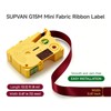 SUPVAN G-Series Fabric Ribbon Label, 0.47" W x 13.1' L,
