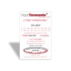 8-Temp Thermolabel 370-450°F Temperature Label for Metal Coating Powder Coating