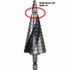 Proteco-Werkzeug® HSS Titanium TIN TiALN Professional Step Drill Cone Drill