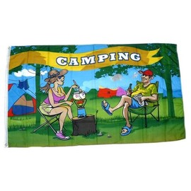 Flag Camper Camping 90 x 150 cm