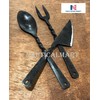 Forged Blacksmith Medieval Dining Hall Eating Utensils Viking Feastware By