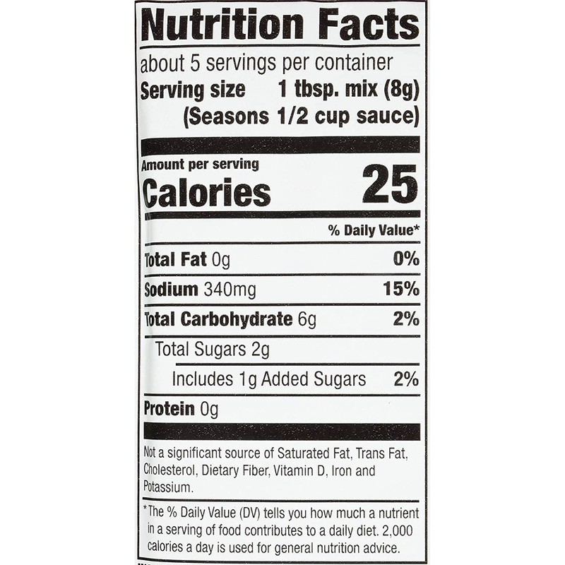 McCormick Italian Mushroom Spaghetti's Sauce Mix (1.5 Ounce (Pack of