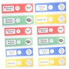 Hohopeti 12 pcs Prepared Microscope Slides for Educational Science Classroom