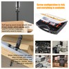 weideer 1095pcs Self Tapping Screws for Metal, #8#10 M2 M3