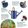 Gardman R34896 1 Gallon Watering Can, Midnight Blue