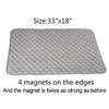 Magnetic Ironing Mat Blanket, Iron Board Alternative Cover, Quilted Washer