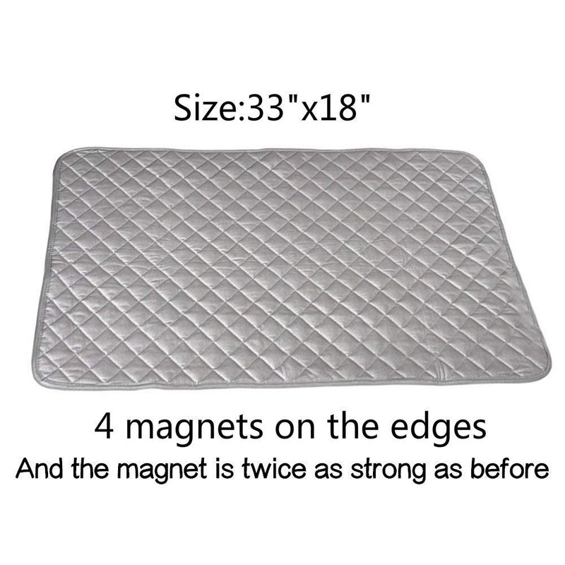 Magnetic Ironing Mat Blanket, Iron Board Alternative Cover, Quilted Washer