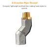 2PCS 3/4 Inch Fuel Swivel with Rotating Connector