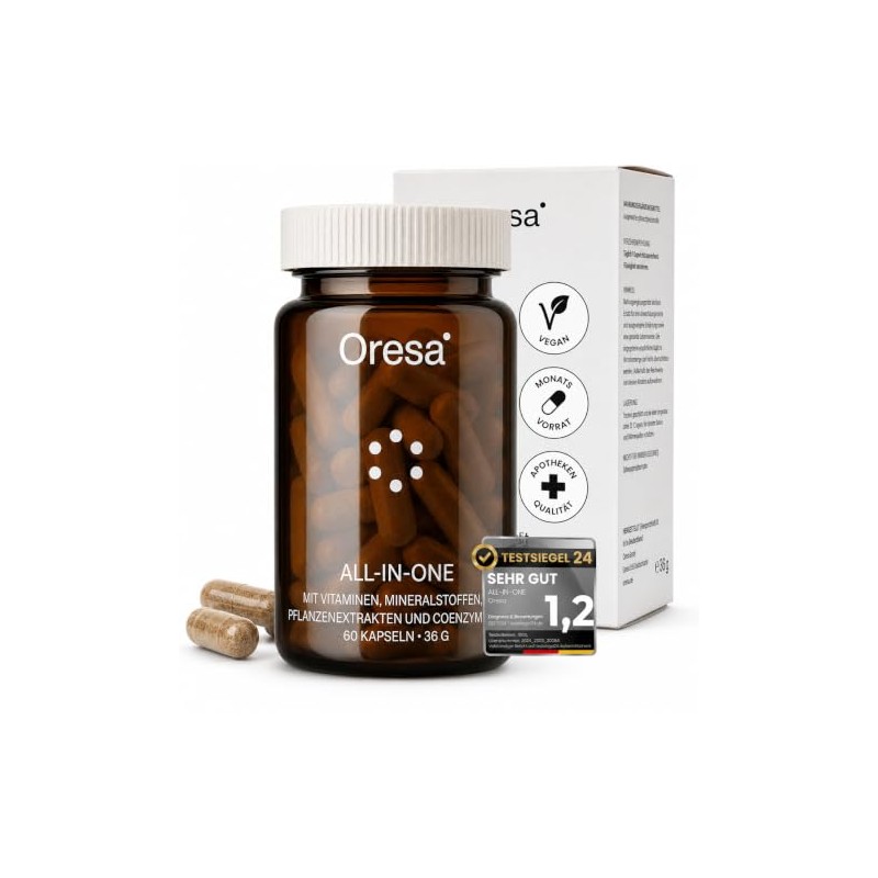 Oresa All-in-One - Multivitamin & Mineral Complex | Vitamins A-Z,