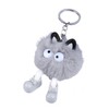 88flix Cute Key Holder, Mofumofu Plush Bag Charm, Smartphone Charm,