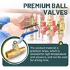 2 Pcs Niikappu Ball Valve 1/2" Pex A x 1/2"