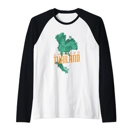 Thailand Holidays Raglan Baseball Tee
