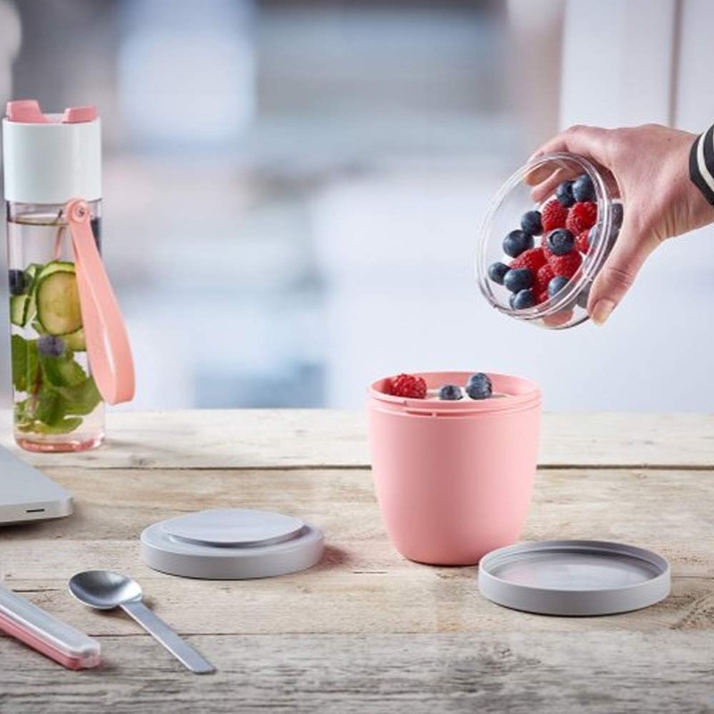 Mepal Ellipse Lunchpot with Fruitpot Lunch Box Food Container Set
