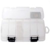 PLANO Double-Sided StowAway Medium 3400,Double Sided Tackle Box, Fishing Equipment