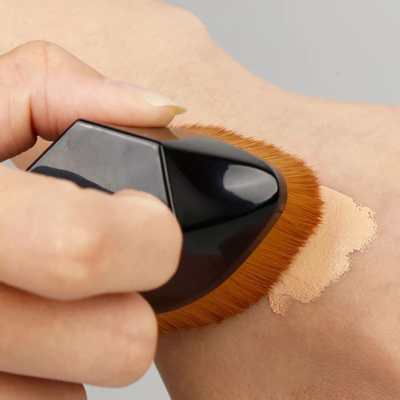 Pixes Brocha Kabuki Aplicador Para Base Maquillaje Multifuncional