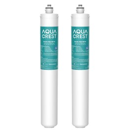 AQUA CREST I2000 2 Under Sink Water Filter, 26K Gallons, Replacement Cartridge for Everpure i2000, MC2, ESO7, MH2, EV9612-22, EV9612-56, EV9607-25, EV9613-21, NSF/ANSI 42 Certified, Pack of 2