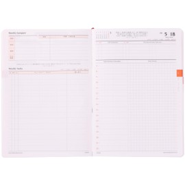 Franklin Planner Organizer, 1 Page a Day, January 2026 Start, A6, Coverless 86558