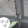 Sankoly Screen Door Installer Clips 20 Pieces Window Screen Installer