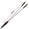 2 Meter - Canare 4S11 - Braid (White + Steel)