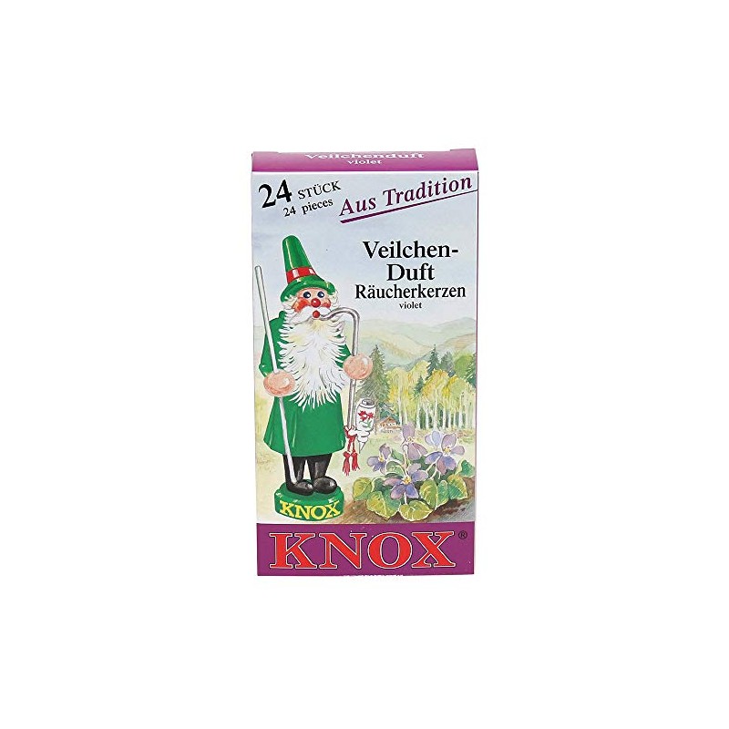 Knox Violet Scent German Incense Cones Made in Germany for